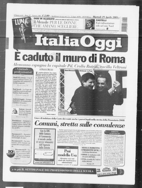 Italia oggi : quotidiano di economia finanza e politica